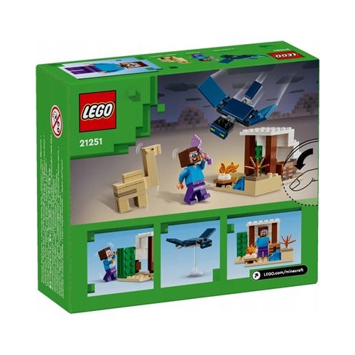 LEGO® Minecraft 21251 Pustynna wyprawa Steve’a-33996