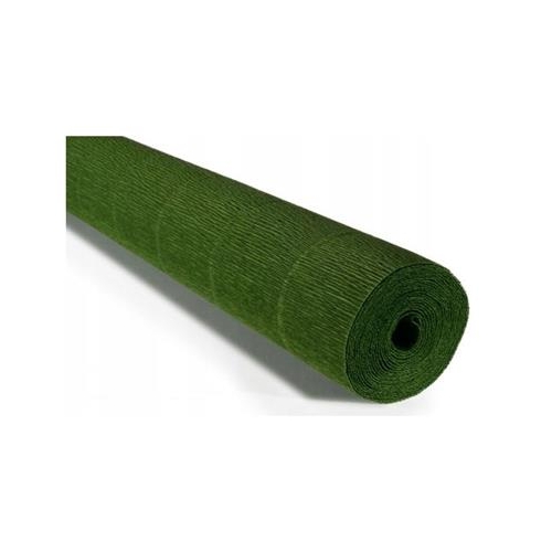 Krepina włoska 180g 250x50 591 Butelkowa zieleń