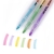 Zakreślacze dwustronne Kidea 3szt 6 kolorów pastel-34052