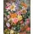 Mozaika diamentowa 30x40cm Kwiaty w wazonie