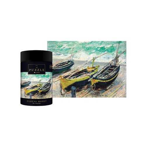Puzzle Interdruk 1000 Art Monet Trzy łodzie