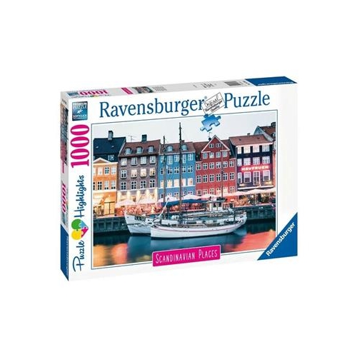 Puzzle Ravensburger 1000 Skandynawskie miasto