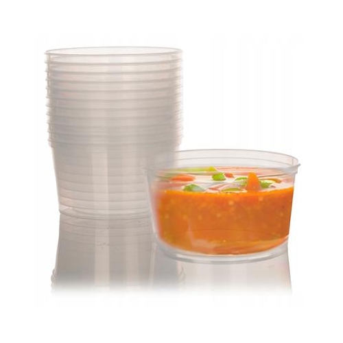 Pojemnik garmażeryjny PP okrągł 500ml 50sz sztywny