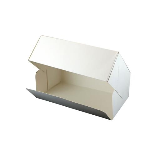 Kartonik na ciasto H-03 27x17x7,5cm biały duży