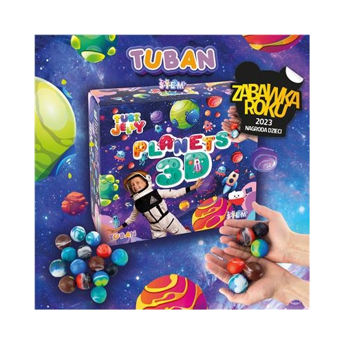 Zestaw kreatywny Tubi Jelly 4 kolory Kosmos -34671