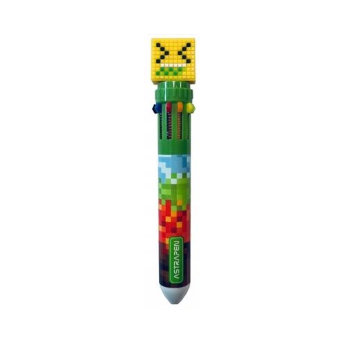 Długopis wielokolorowy 10w1 Astra Pixel One