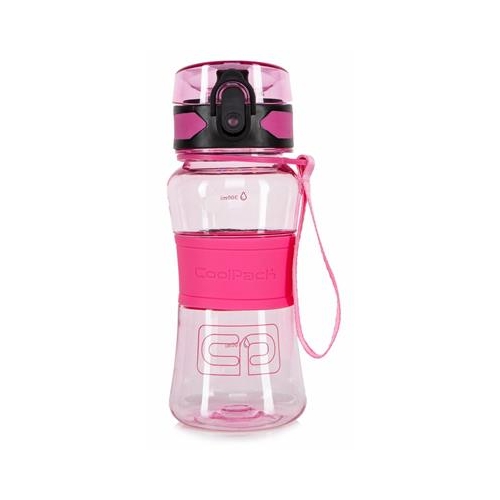 Bidon CoolPack 390ml Tritanowy różowy