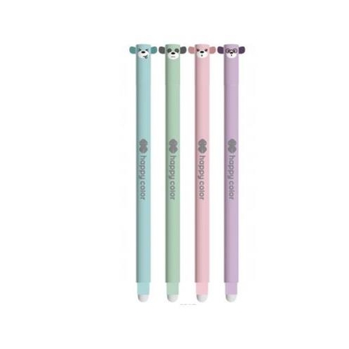 Długopis wymazywalny Happy Color 0,5 Uszaki Pastel-35319