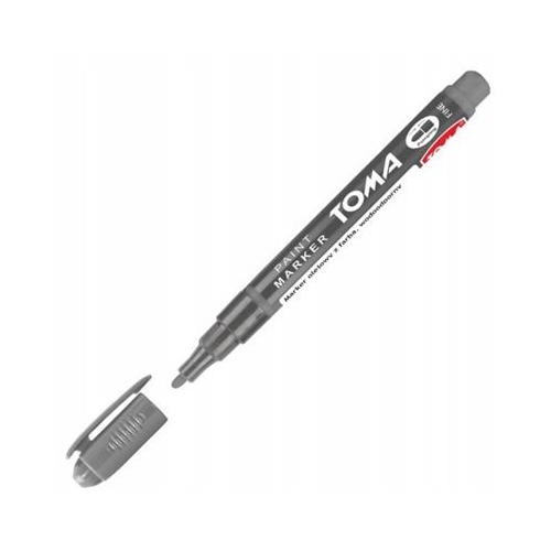 Marker olejowy TOMA TO-441 Cienki Szary