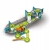 Klocki Geomag Mechanics gravity RE Race Track-36206