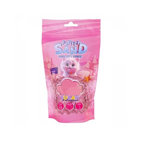 Piasek fluffy Tuban 90g Różowy
