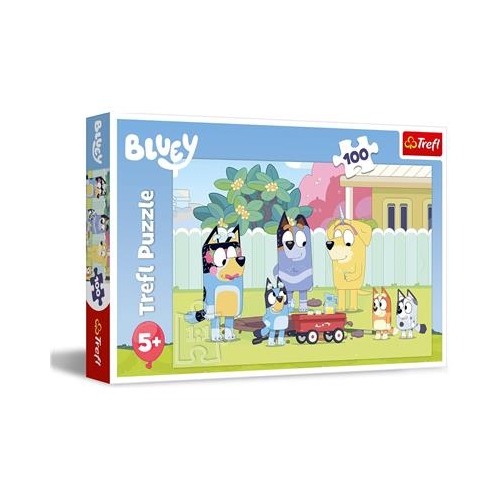 Puzzle TREFL 100 Wesoły Świat Bluey