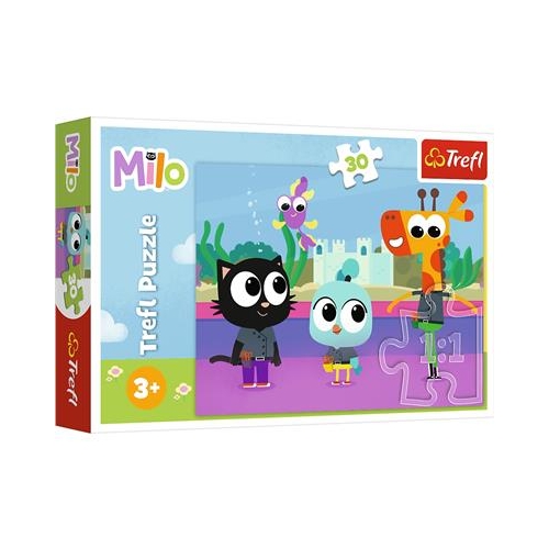 Puzzle TREFL 30 Kotek Milo