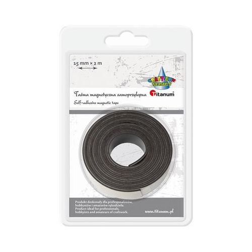 Taśma magnetyczna Titanum 15mm na rolce