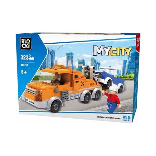 Klocki Blocki MyCity Pomoc Drogowa 323 el.