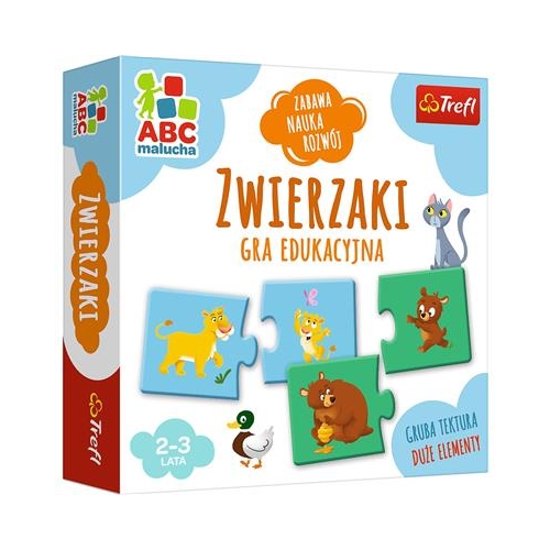 * Układanka edukacyjna TREFL ABC Zwierzaki-22640