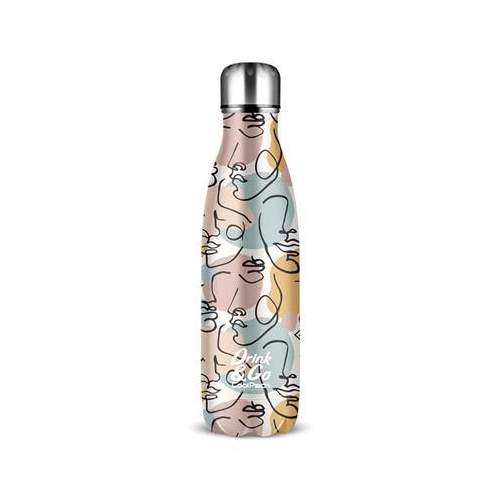 Bidon metalowy termos Coolpack 500ml Art Deco