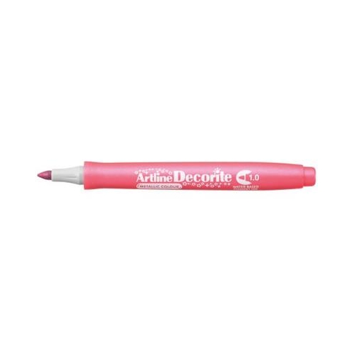 Marker dekoracyjny Artline AR-033  Różowy metalicz
