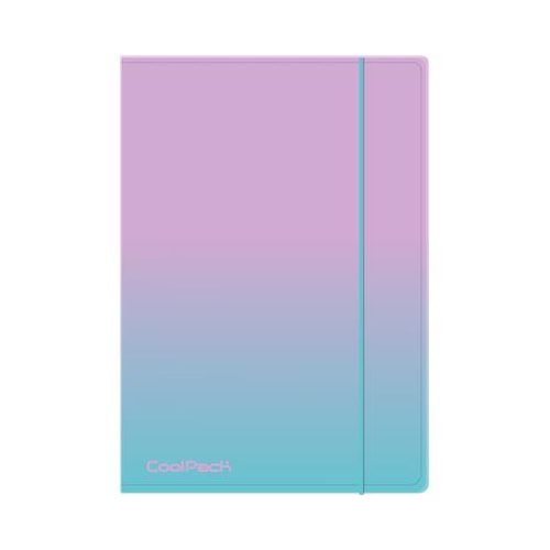 Teczka PP na gumkę A4 Gradient Blueberry