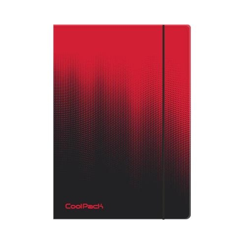 Teczka PP na gumkę A4 Gradient Cranberry