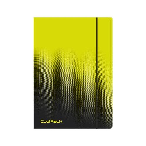 Teczka PP na gumkę A4 Gradient Lemon