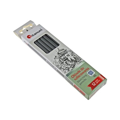 Ołówek techniczny Titanum 4B     12 sztuk