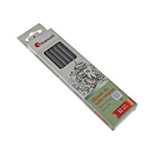 Ołówek techniczny Titanum H     12 sztuk
