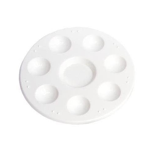 Paletka malarska plastikowa 12cm okrągła