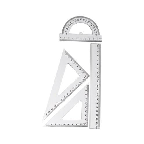 Komplet geometryczny 4 elementy Titanum 20cm