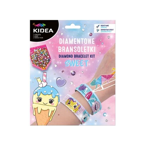 Diamentowe bransoletki Kidea Sweet