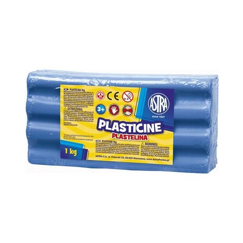 Plastelina ASTRA 1kg Niebieska