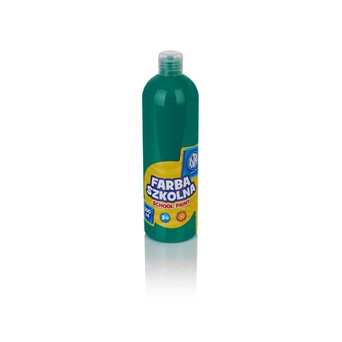 Farba plakatowa szkolna 500ml Szmaragd 289035-8754