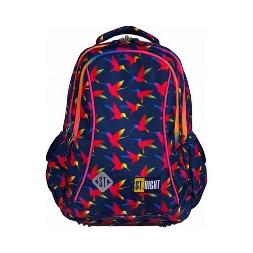 Plecak 3-komoorwy ST. RIGHT Rainbow Birds-37512
