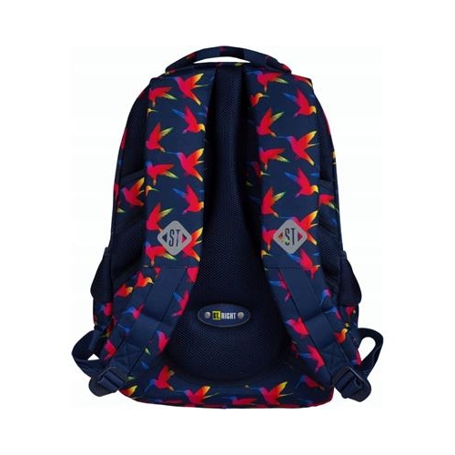 Plecak 3-komoorwy ST. RIGHT Rainbow Birds-37514