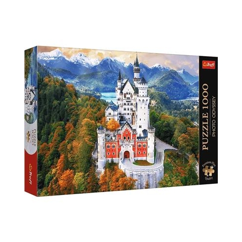 Puzzle TREFL Premium 1000 Zamek Neuschwanstein