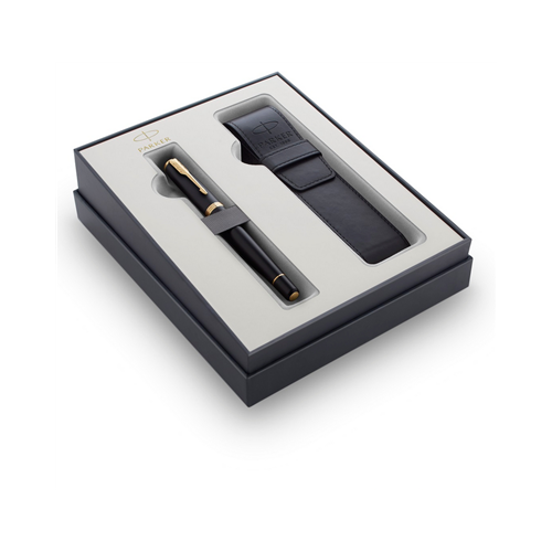 Pióro wieczne Parker Urban Muted Black GT +etui