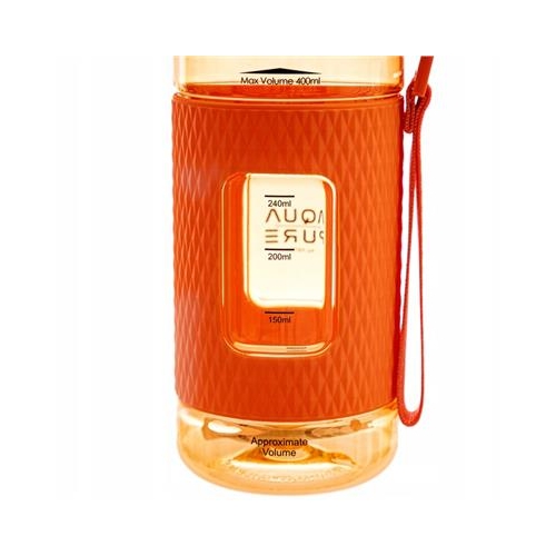 Bidon AQUA PURE by ASTRA 400ml - neon orange-37627