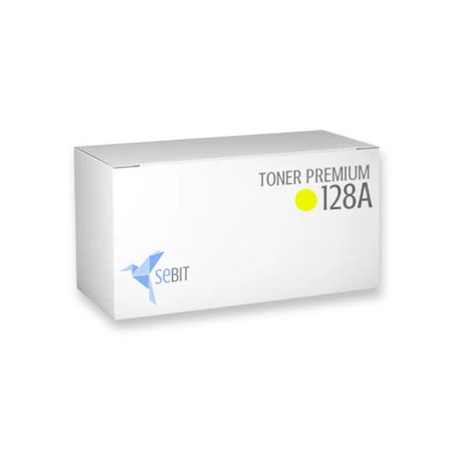 Toner SEBIT do HP 128A Y CE322A CB542A Yellow