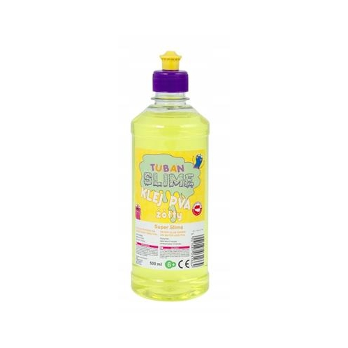 Klej do slime PVA Tuban 500ml Żółty