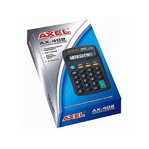 Kalkulator Axel AX-402 Czarny