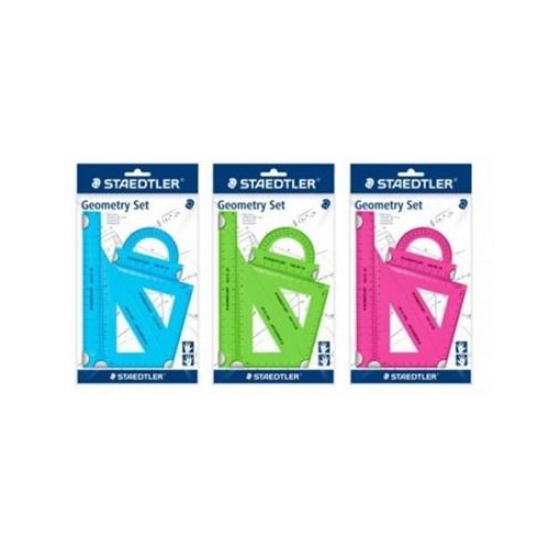 Zestaw geometryczny 4 el. Staedtler różne kolory-37931