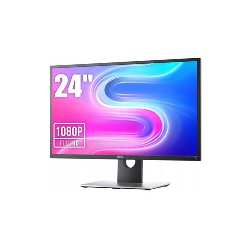 Monitor DELL P2417H 24”  LED IPS VGA DVI USB