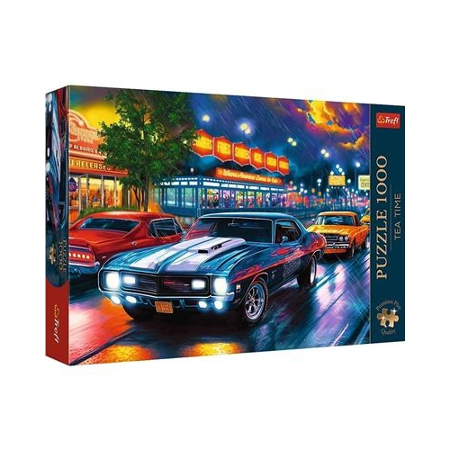 Puzzle TREFL Tea Time 1000 nocna przejażdżka