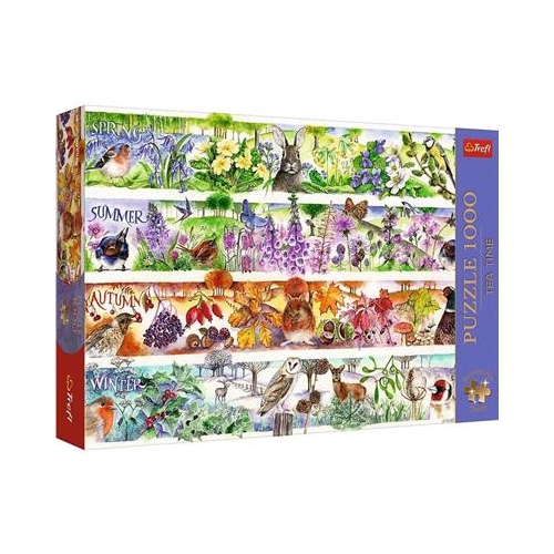 Puzzle TREFL Tea Time 1000 Cztery pory roku