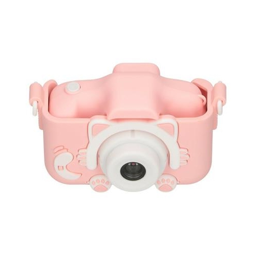 Mini aparat cyfrowy dla dzieci Różowy w etui -38168