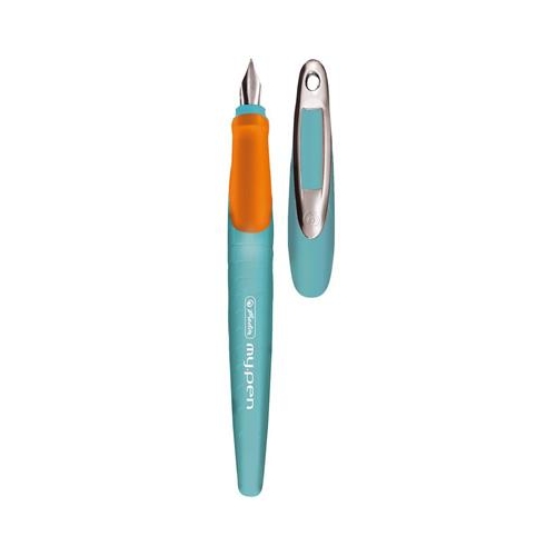 Pióro wieczne Herlitz My Pen Turkus pomarańcz PR