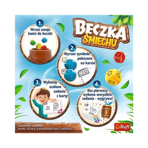 Gra rodzinna TREFL Beczka śmiechu-38232