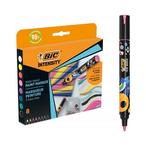 Markery BIC Akryl Akrylowe 8szt -38336