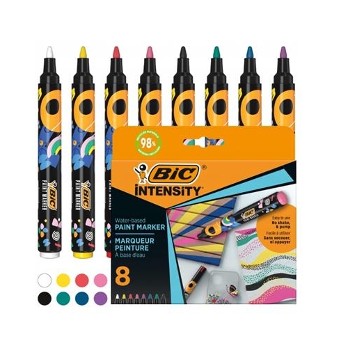 Markery BIC Akryl Akrylowe 8szt