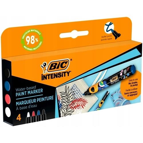 Markery BIC Akryl Akrylowe 4szt